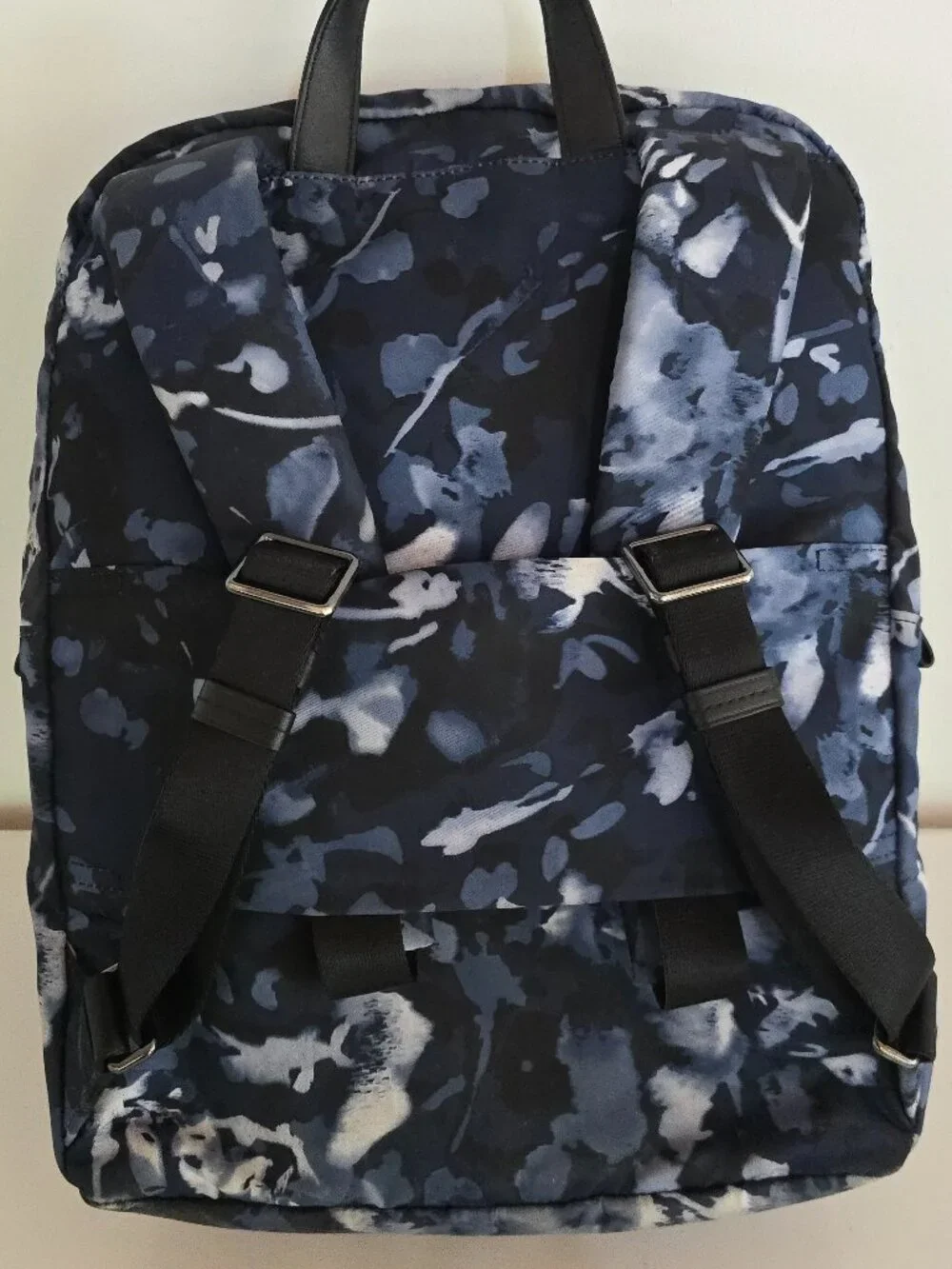 Tumi Voyageur Halle Nylon Backpack in Indigo Floral